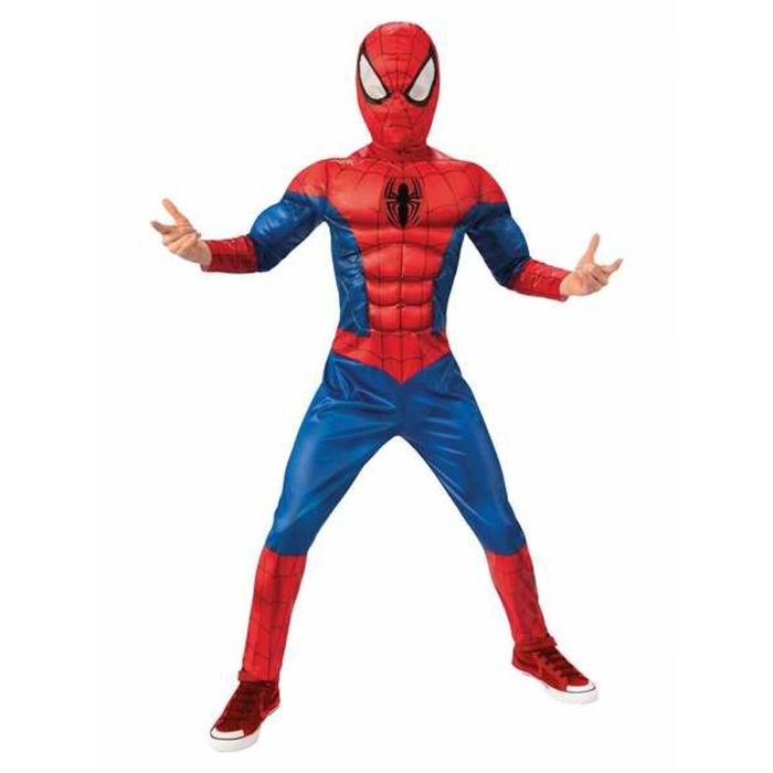 Rubies Disfraz Infantil Spiderman Black Line Talla 7-8 Años (122-128cm) Rubies Disfraz Infantil Spiderman Black Line Talla 7-8 Años (122-128cm)