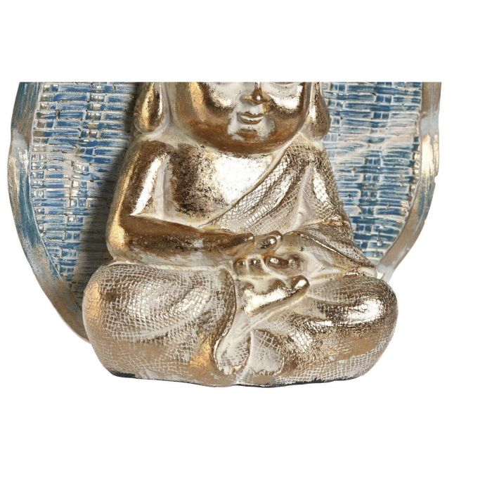 Figura Oriental DKD Home Decor Azul Turquesa 5.6 x 17.7 x 12.4 cm (2 Unidades) 1 Figura Oriental DKD Home Decor Azul Turquesa 5.6 x 17.7 x 12.4 cm (2 Unidades) 1