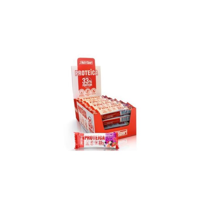 Barrita Proteica White Choco-Red Berries 24Uds. Barrita Proteica White Choco-Red Berries 24Uds.