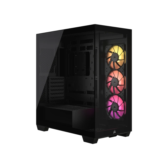 Corsair iCUE LINK 3500X RGB Midi Tower PC Negro - CC-9011280-WW, ATX, 3x120mm, RGB, Vidrio Templado