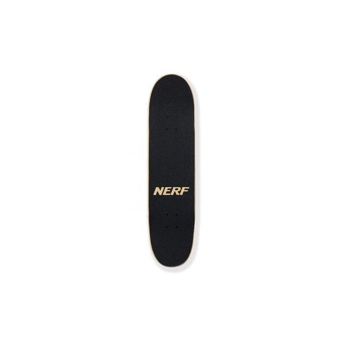 SKATE COMPLETO NERF LOGO AZUL - MADERA DE ARCE - EJES ACERO ALTA CALIDAD - RUEDAS OLSSON 53MM