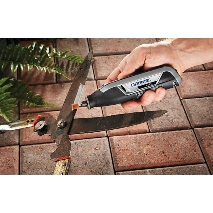 Mini herramienta multiusos inalámbrica Dremel 7760-15: batería de iones de litio (3,2 V) (entregada con 15 accesorios) 4 Mini herramienta multiusos inalámbrica Dremel 7760-15: batería de iones de litio (3,2 V) (entregada con 15 accesorios) 4