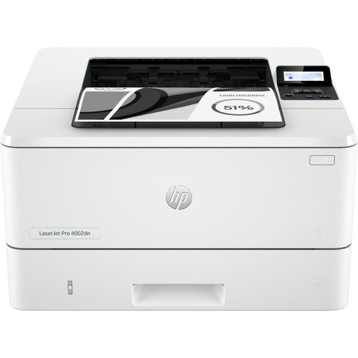 HP 2Z605F Impresora Láser Monocromo LaserJet Pro 4002DN Dúplex Automático 42 ppm Gigabit Ethernet USB Blanca