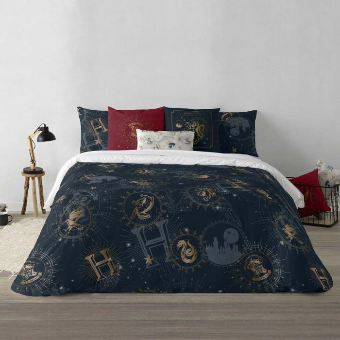 Funda Nórdica Harry Potter Gold Multicolor Cama de 105 180 x 220 cm 5