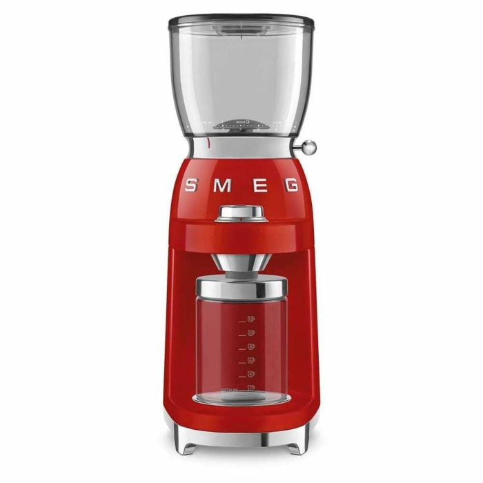Molinillo Eléctrico Smeg CGF11RDEU Rojo Transparente 150 W 350 g 0 Molinillo Eléctrico Smeg CGF11RDEU Rojo Transparente 150 W 350 g 0