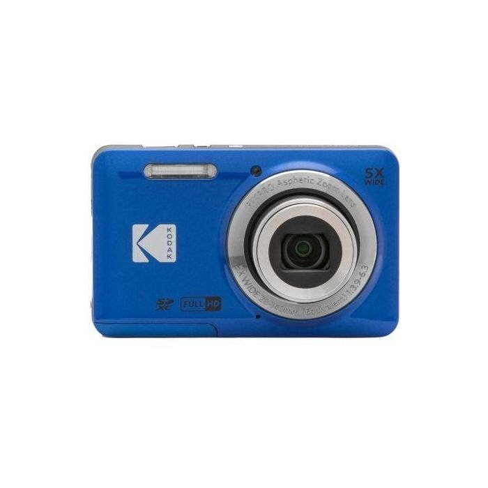 Kodak FZ55BL Cámara Digital Pixpro FZ55 16MP 5x Zoom Óptico Vídeo Full HD 1080p Pantalla 2.7" Azul