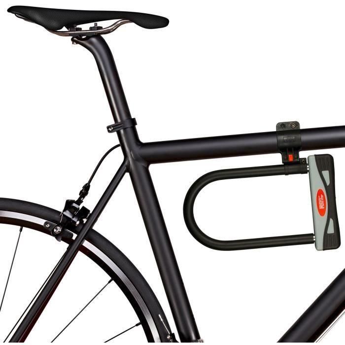 Candado para bicicleta en U - BURG WACHTER - 1600 HB 170/210 - Acero ultrarresistente 16 mm, doble bloqueo 3 Candado para bicicleta en U - BURG WACHTER - 1600 HB 170/210 - Acero ultrarresistente 16 mm, doble bloqueo 3