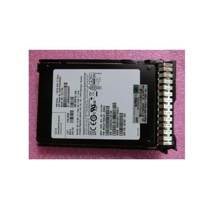 Hewlett Packard Enterprise 1.92TB SAS SSD - 2.5 in SFF, RI, SC 1 Hewlett Packard Enterprise 1.92TB SAS SSD - 2.5 in SFF, RI, SC 1