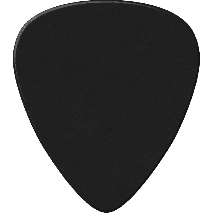 Dunlop Pack 12 Púas Genuine Celluloid Classic Negro - Medium 1