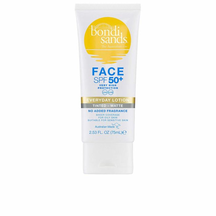 Bondi Sands Everyday Loción Facial Con Color Sin Perfume Spf50+ 75 mL Bondi Sands Everyday Loción Facial Con Color Sin Perfume Spf50+ 75 mL