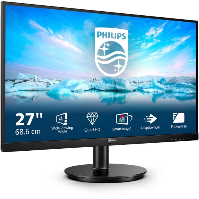Philips 275V8LA Monitor 27" QHD (2560x1440) VA, Adaptive Sync, LowBlue, Flicker-Free, HDMI/DisplayPort, Audio 1 Philips 275V8LA Monitor 27" QHD (2560x1440) VA, Adaptive Sync, LowBlue, Flicker-Free, HDMI/DisplayPort, Audio 1
