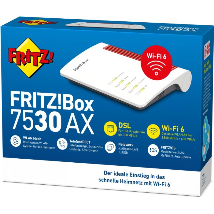 AVM Fritz!Box 7530 AX Wifi-6 3
