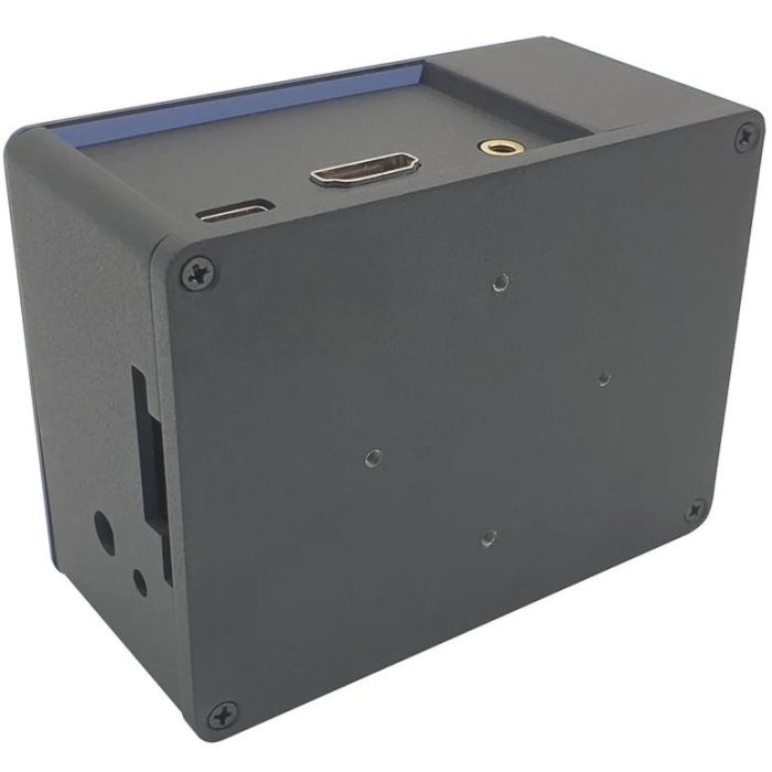 ALLNET Radxa Rock 3A - professionelles Aluminium Gehäuse ecoPI PRO HP. schwarz 2