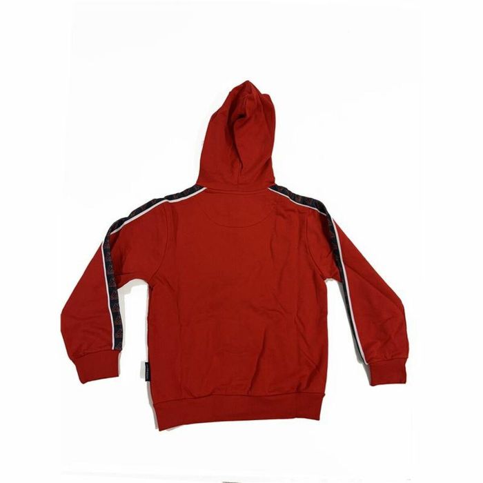 Sudadera con Capucha Niño Kappa 8031F0036 Rojo 1 Sudadera con Capucha Niño Kappa 8031F0036 Rojo 1