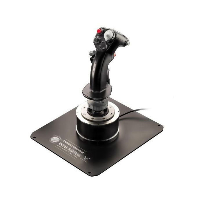 Thrustmaster Hotas Warthog Flight Stick Palanca de Mando para PC - Conexión USB 2.0 Alámbrico, 19 Botones Programables, Negro