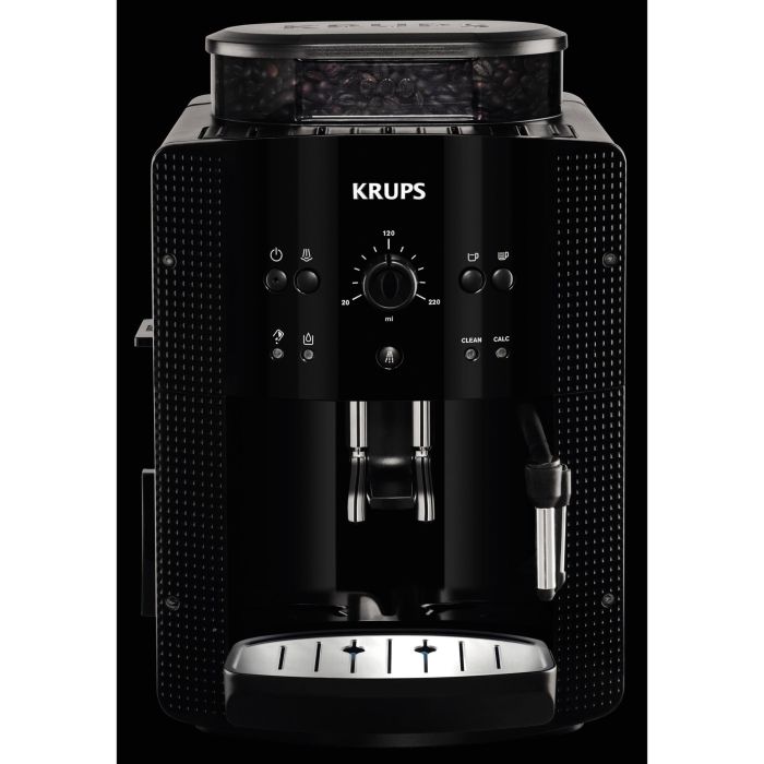 Cafetera Superautomática Krups EA8108 1,8 L Negro 1450 W 15 bar 1,8 L 8 Cafetera Superautomática Krups EA8108 1,8 L Negro 1450 W 15 bar 1,8 L 8
