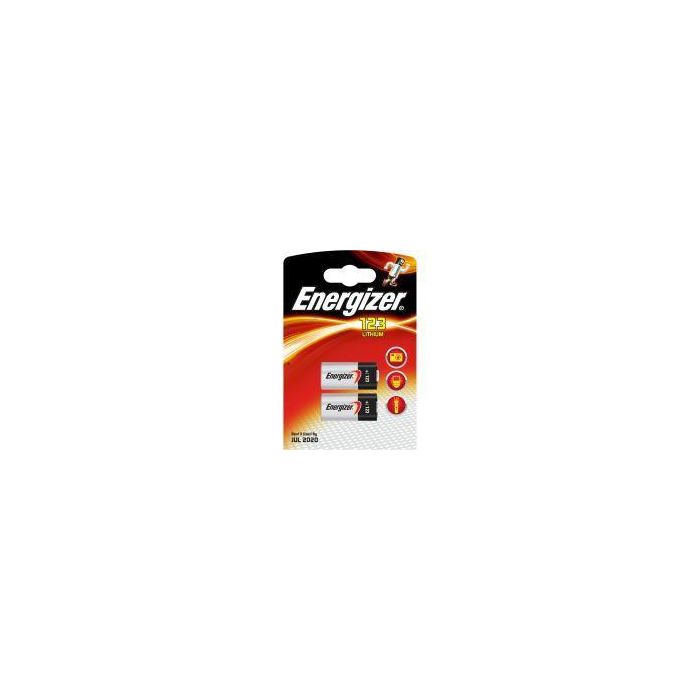Duracell Pila Litio CR123 3V Blister -2 Unidades-