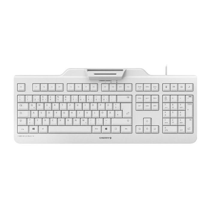 CHERRY TAS SECURE BOARD 1.0 Corded CH-Layout weiß
