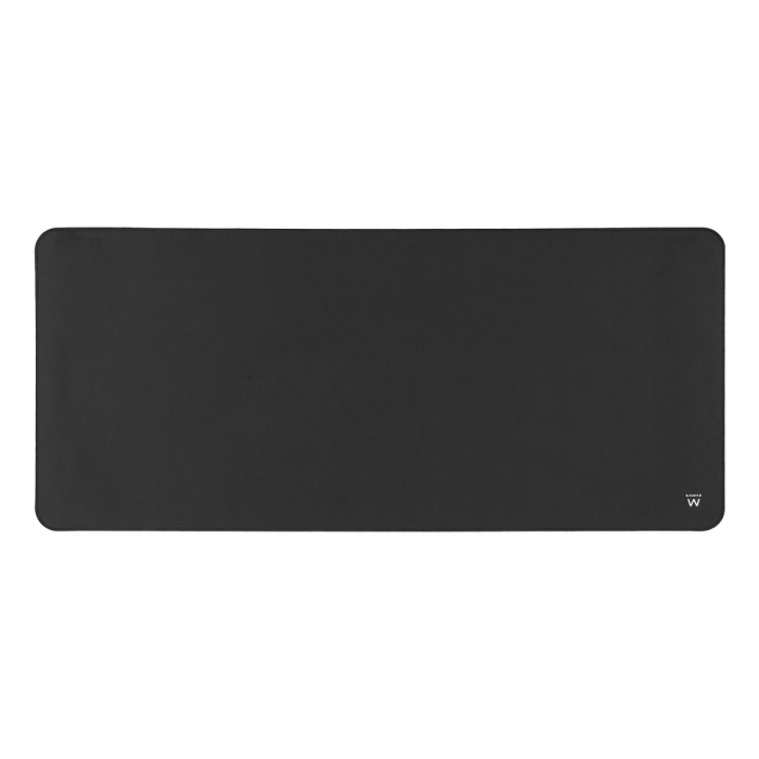 Ewent EW3182 Alfombrilla XXL de Poliéster Antideslizante para Ratón y Teclado, 900x400x3 mm