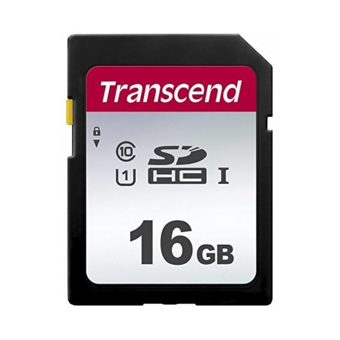 Transcend Sd Card Sdhc 300S 16Gb