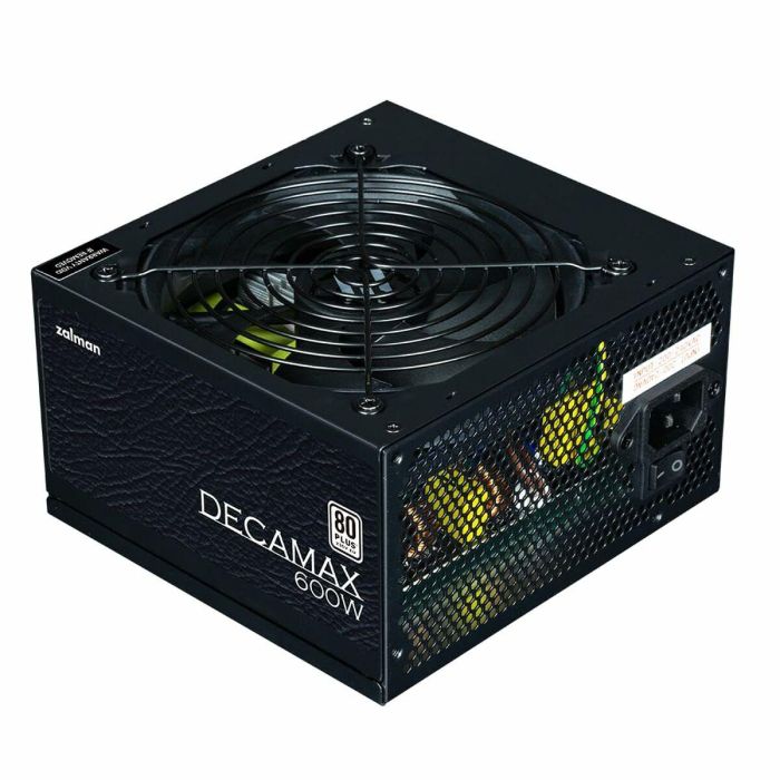 Zalman Decamax Fuente Alimentación PC 700W ATX 80 PLUS Negro con Ventilador 12cm 1 Zalman Decamax Fuente Alimentación PC 700W ATX 80 PLUS Negro con Ventilador 12cm 1