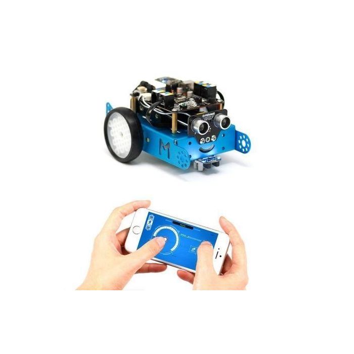ROBOT EDUCATIVO SPC MAKEBLOCK MBOT V1.1 - 2.4GHZ/BLUETOOTH - 38 PIEZAS ENSAMBLABLES - MICROCONTROLADOR ARDUINO UNO - PROGRAMACIÓN GRÁFICA 2 ROBOT EDUCATIVO SPC MAKEBLOCK MBOT V1.1 - 2.4GHZ/BLUETOOTH - 38 PIEZAS ENSAMBLABLES - MICROCONTROLADOR ARDUINO UNO - PROGRAMACIÓN GRÁFICA 2