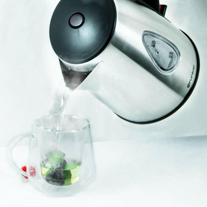 Hervidor Grunkel HV-10FX 1 L Acero Inoxidable 2200 W 3 Hervidor Grunkel HV-10FX 1 L Acero Inoxidable 2200 W 3