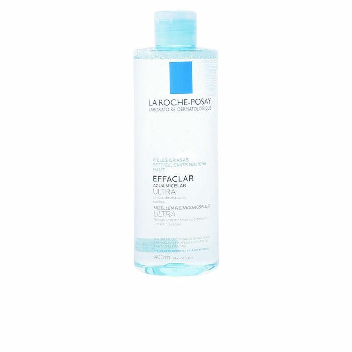 La Roche Posay Effaclar Agua Micelar Ultra Purificante Desmaquillante Piel Grasa y Sensible 400 ml