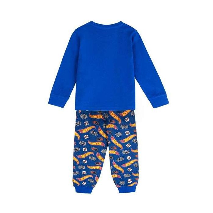 Pijama largo single jersey hot wheels 4 años 1 Pijama largo single jersey hot wheels 4 años 1