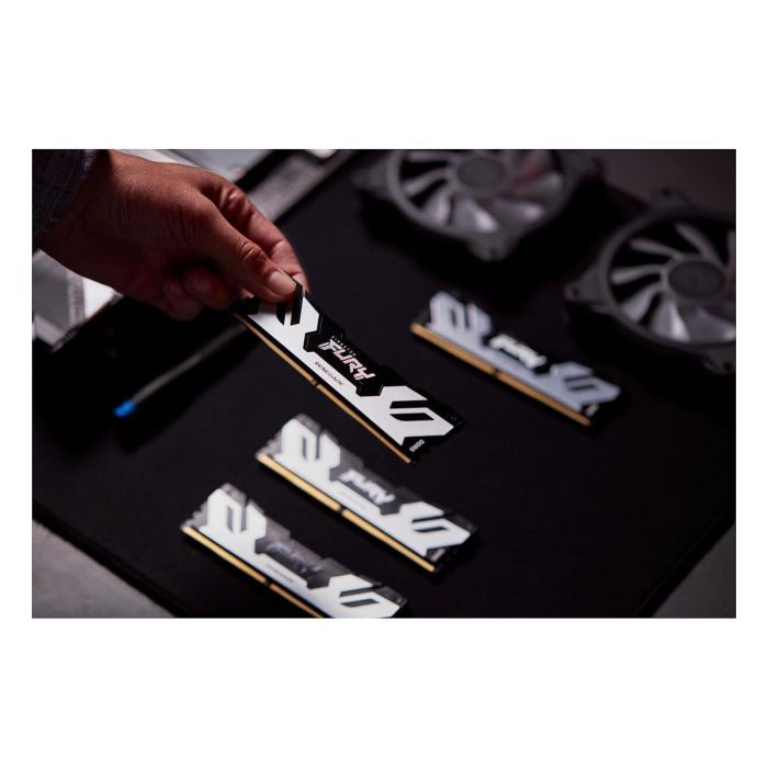 Kingston 96GB 6400MT/s DDR5 CL32 DIMM Kit of 2 FURY Renegade Silver XMP