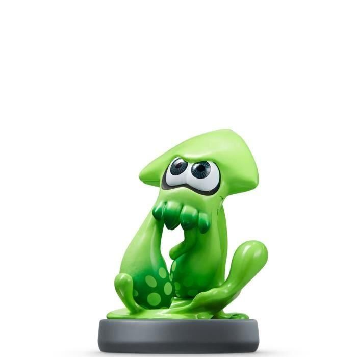 Figura de Splatoon entintado de calamar amiibo 1 Figura de Splatoon entintado de calamar amiibo 1