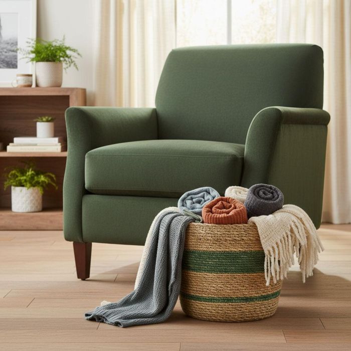 Inde Cesta Cónica Seagrass 30 cm 9