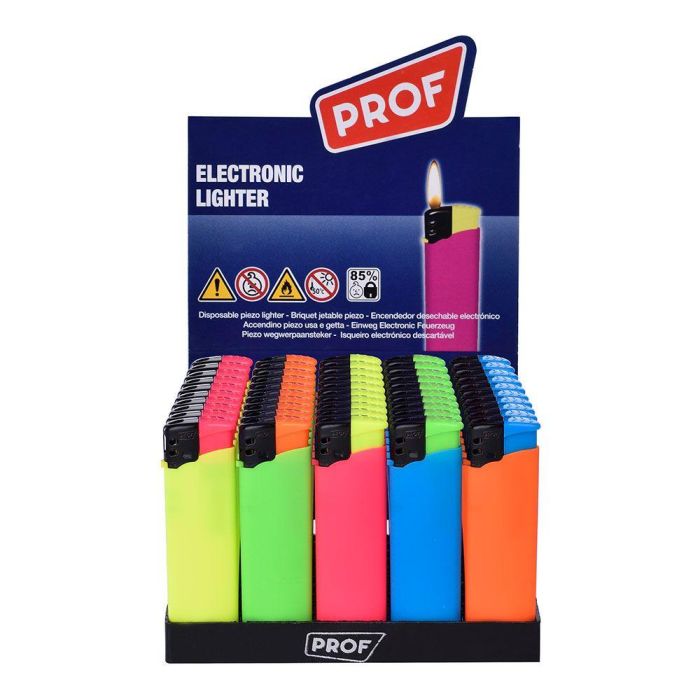 Prof Encendedor Electrónico Rubber Touch Colores Surtidos euro/u 2 Prof Encendedor Electrónico Rubber Touch Colores Surtidos euro/u 2