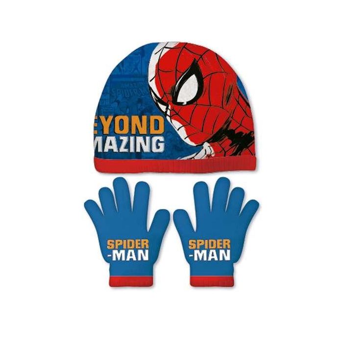 Set gorro/guantes infantil 51/54 spider-man "great power"