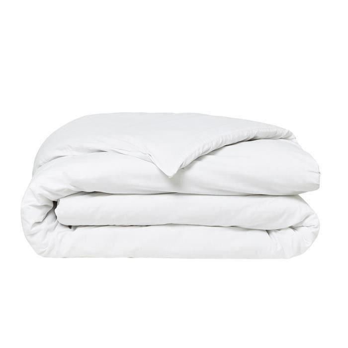 Hoy esencial Duyt Cover - 140 x 200 cm - 1 persona - 100% une algodón - tiza 2 Hoy esencial Duyt Cover - 140 x 200 cm - 1 persona - 100% une algodón - tiza 2
