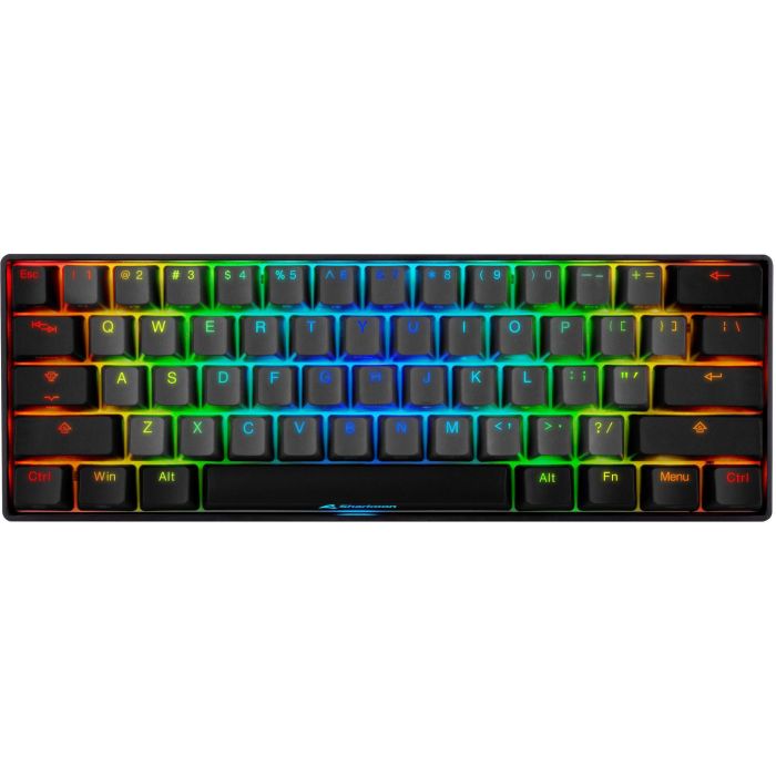 Sharkoon SKILLER SAC20 S4 (schwarz. 62 Stck. ANSI-Layout (US). fr SKILLER SGK50 S4) 4