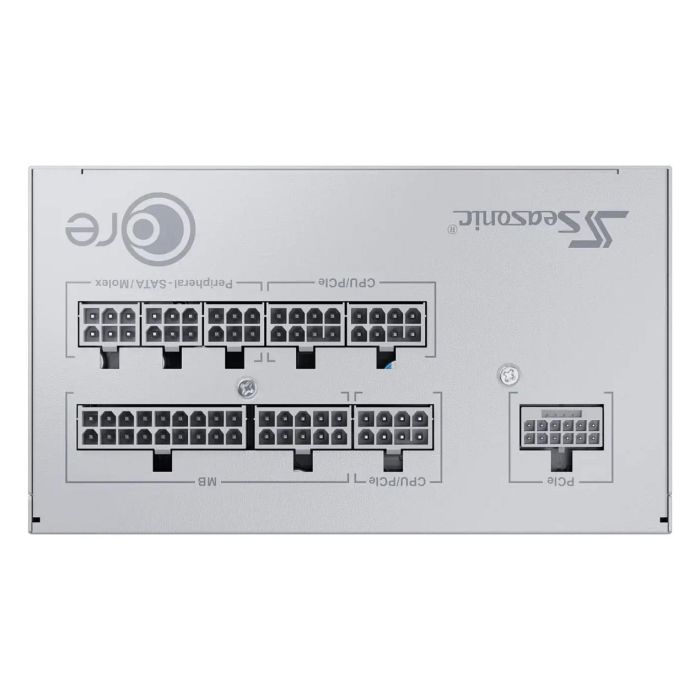 Seasonic GX-850-V2-WHITE Fuente de Alimentación ATX 3.1, 850W, 80 PLUS Gold, Totalmente Modular, Blanca 3