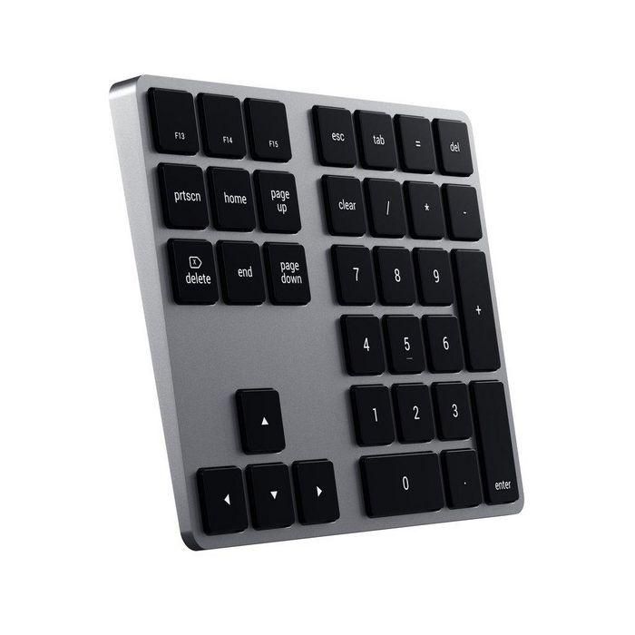Satechi Teclado Extendido Bluetooth con Teclado Numérico Completo, Flechas Navegación y Atajos MacOS, USB-C, Gris Espacial para Tablet y Portátil 1 Satechi Teclado Extendido Bluetooth con Teclado Numérico Completo, Flechas Navegación y Atajos MacOS, USB-C, Gris Espacial para Tablet y Portátil 1
