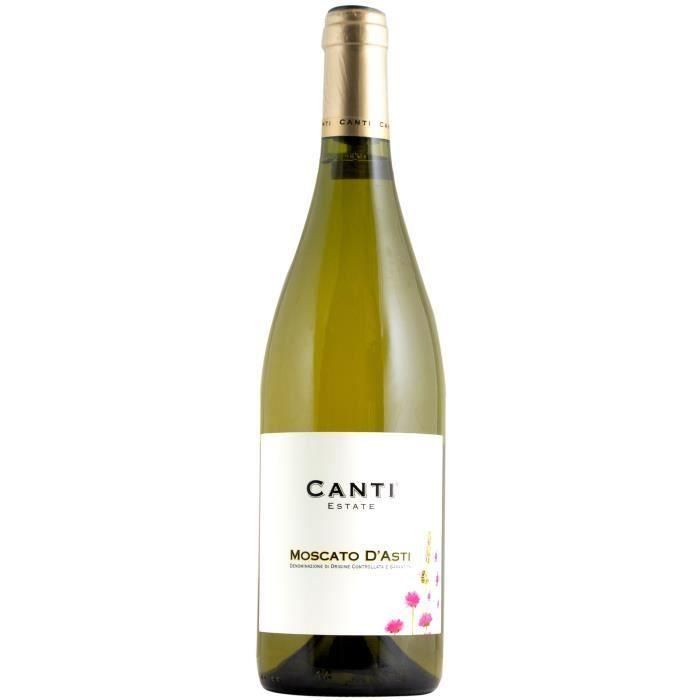 Canti 2018 Moscato d'asti - Vino blanco de Italia Canti 2018 Moscato d'asti - Vino blanco de Italia