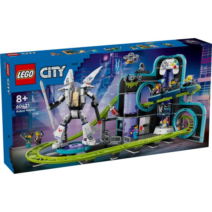 LEGO 60421 City Achterbahn con Roboter-Mech 7 LEGO 60421 City Achterbahn con Roboter-Mech 7