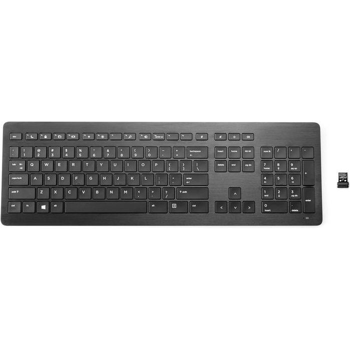 HP Wireless Premium Keyboard, Black HP Wireless Premium Keyboard, Black