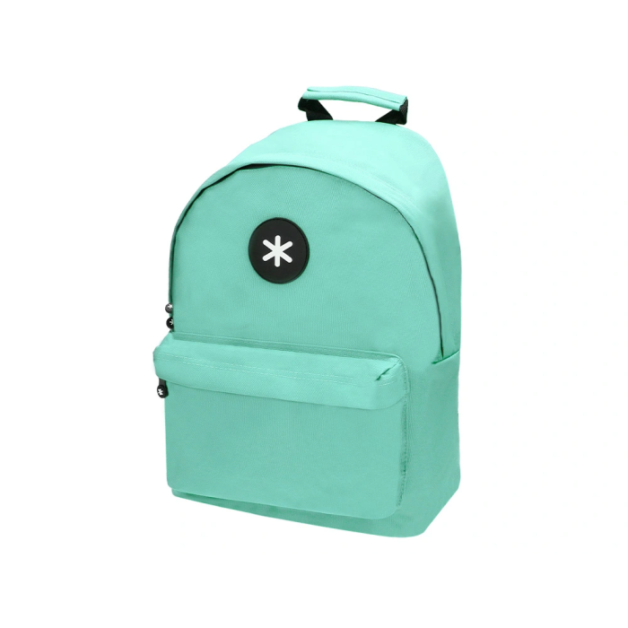 Antartik Mochila Verde Menta con Asas Acolchadas, Bolsillo para Portátil y Bolsillo Antirrobo, 310x160x410 mm 2 Antartik Mochila Verde Menta con Asas Acolchadas, Bolsillo para Portátil y Bolsillo Antirrobo, 310x160x410 mm 2