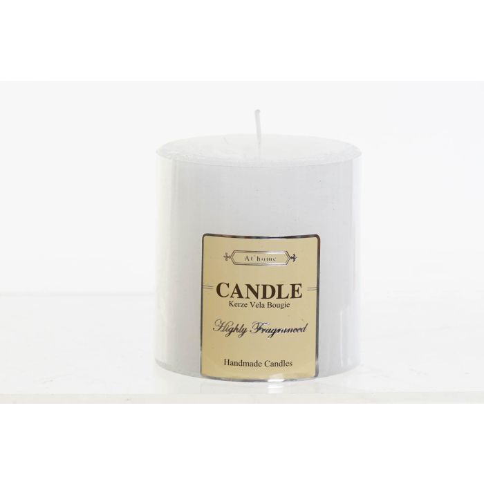 DKD Home Decor Vela Blanca de Cera Colección Básicos 6.5x6.5x7 cm 208 gr, Lote 12 Unidades 0 DKD Home Decor Vela Blanca de Cera Colección Básicos 6.5x6.5x7 cm 208 gr, Lote 12 Unidades 0
