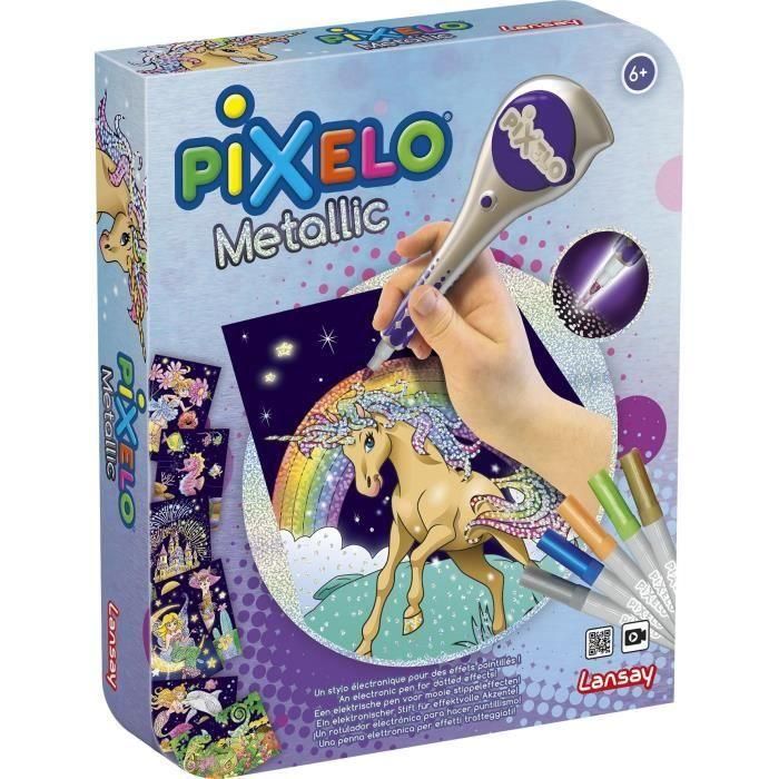 LANSAY Pixelo Coloring game Caja de metal - Mixta - a partir de 6 años 1 LANSAY Pixelo Coloring game Caja de metal - Mixta - a partir de 6 años 1