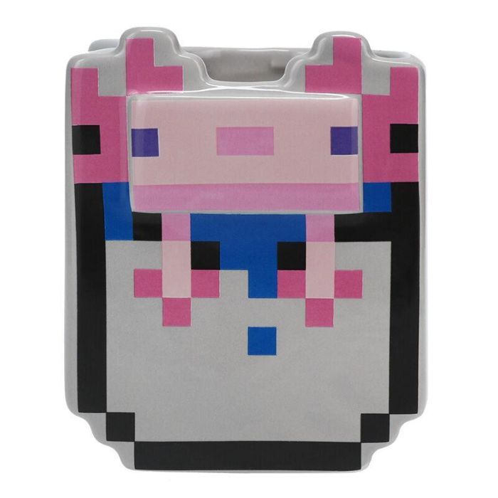PALADONE Taza 3D Ajolote Minecraft 400ml de Cerámica