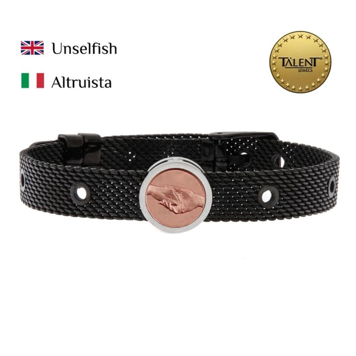 Pulsera Unisex Unselfish Talent Jewels TJA-5-01-02-2-235 Negro 1 Pulsera Unisex Unselfish Talent Jewels TJA-5-01-02-2-235 Negro 1