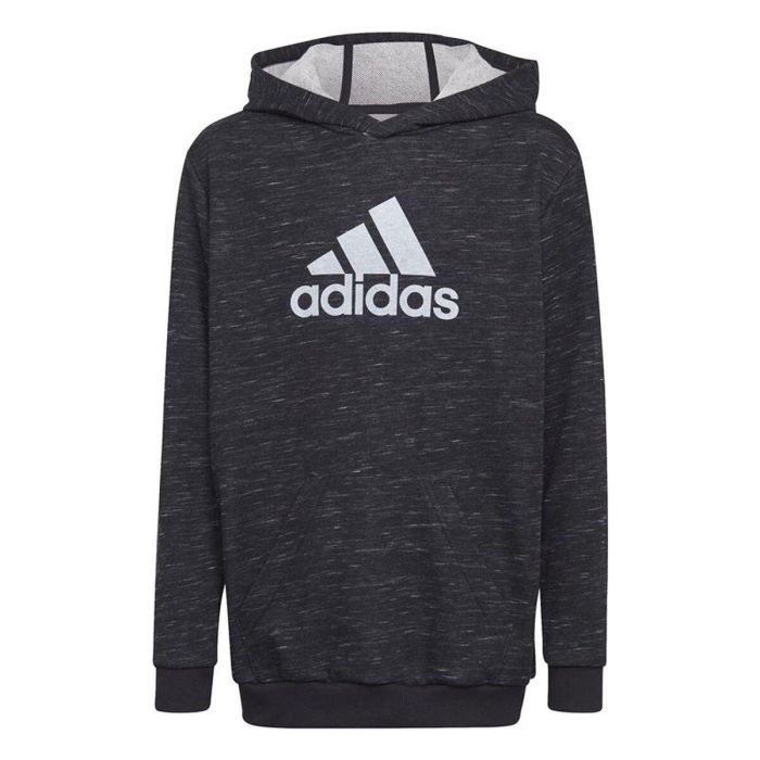 Sudadera con Capucha Niño Adidas Negro 40 Sudadera con Capucha Niño Adidas Negro 40