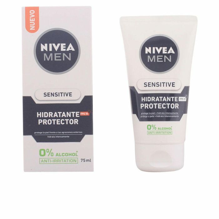 Crema Facial Hidratante Nivea Men Sensitive SPF15 75 ml Spf 15 (75 ml) Crema Facial Hidratante Nivea Men Sensitive SPF15 75 ml Spf 15 (75 ml)