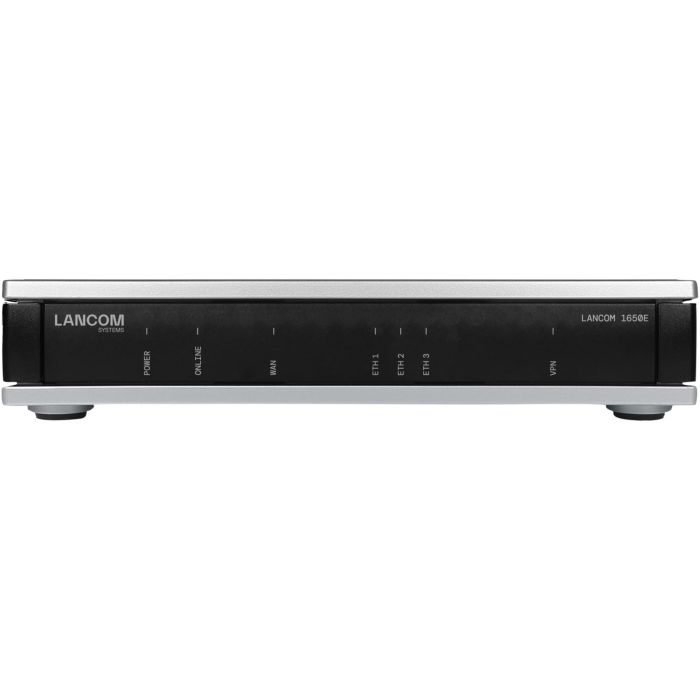 LANCOM 1650E Router Módem Gigabit Ethernet WAN DSL ADSL2+ VDSL USB 2.0 LAN Ethernet Negro/Gris