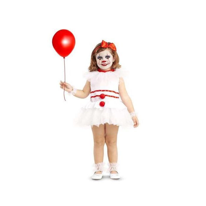 Disfraz bebé payaso aterrador talla 7-12 meses Disfraz bebé payaso aterrador talla 7-12 meses